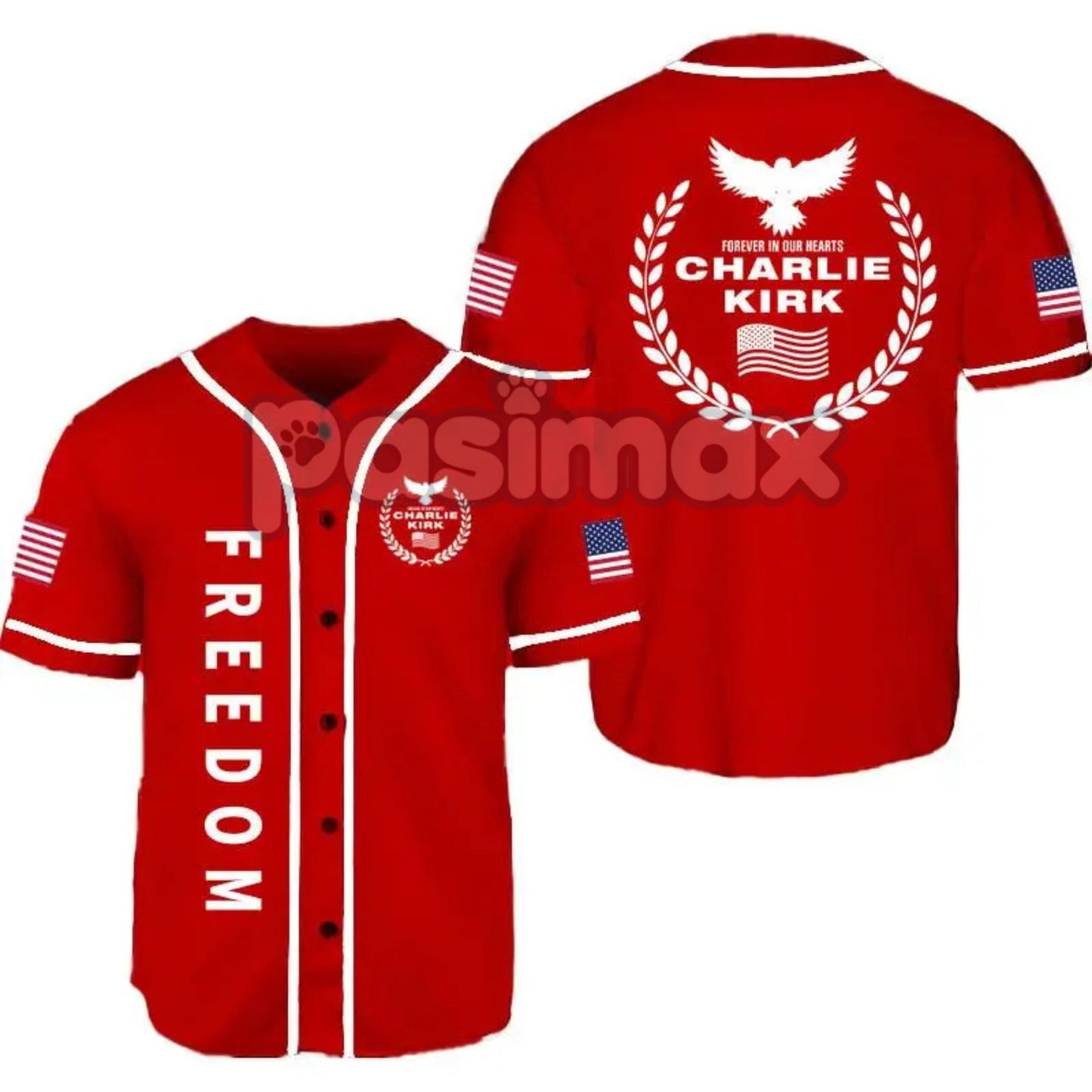 Freedom Black & White Baseball Jersey – Unisex 90s Vintage Casual Sportswear for Couples, Outdoor & Street Style