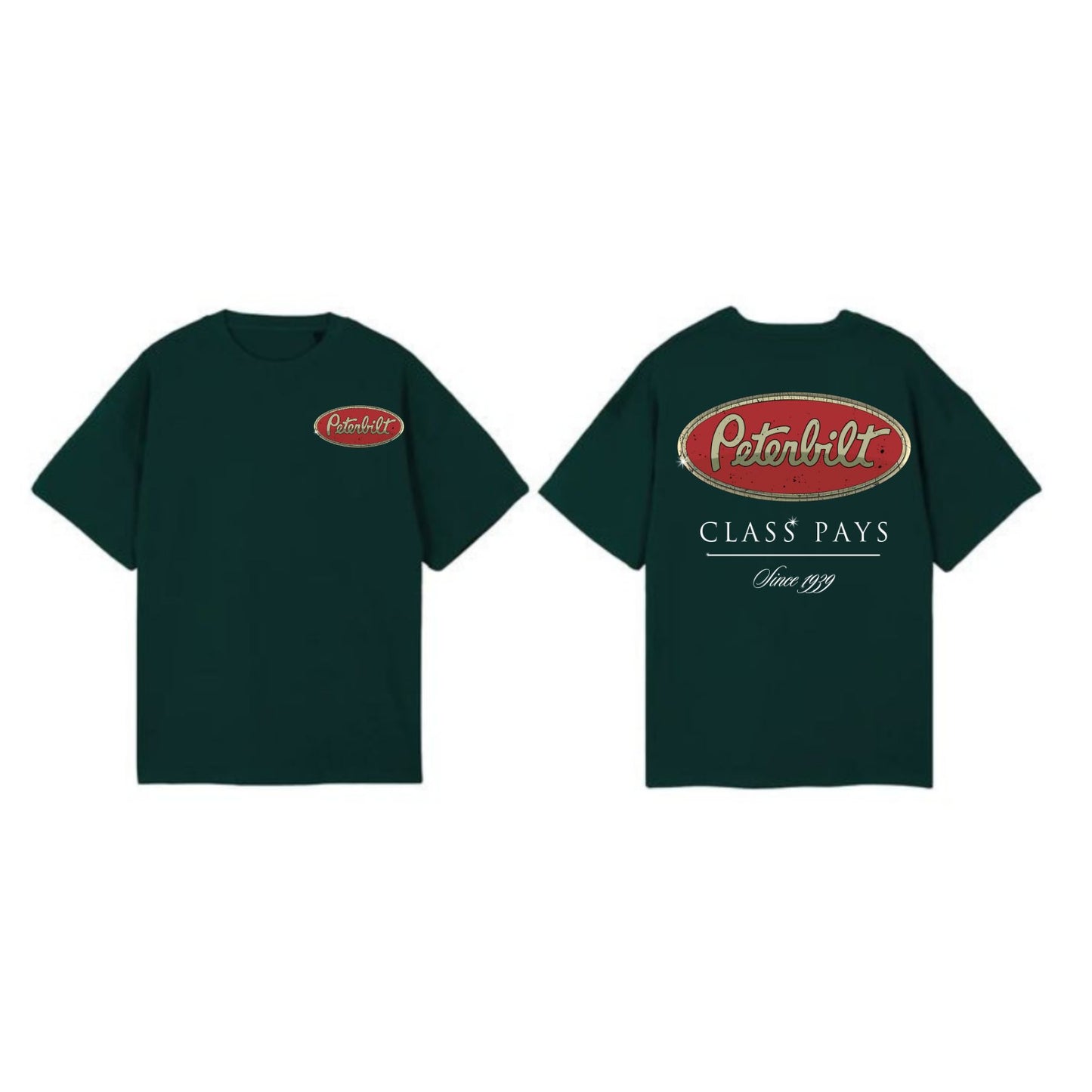 Vintage Peterbilt Shirt - Classic Truck Logo Unisex Graphic Tee, Heavy-Duty Apparel