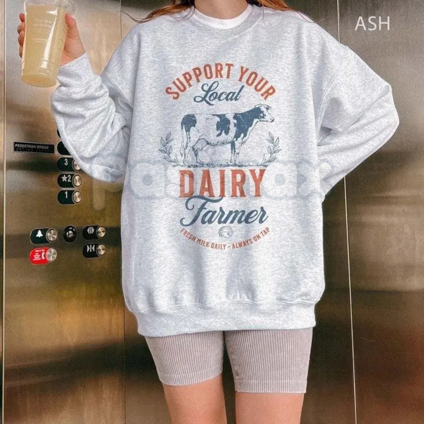 Eat Local Breastfeeding Sweatshirt | Vintage Bistro Nursing Mom Crewneck | Aesthetic Motherhood Jumper | Luxury Nursing Gift | Retro European Style Mama Pullover