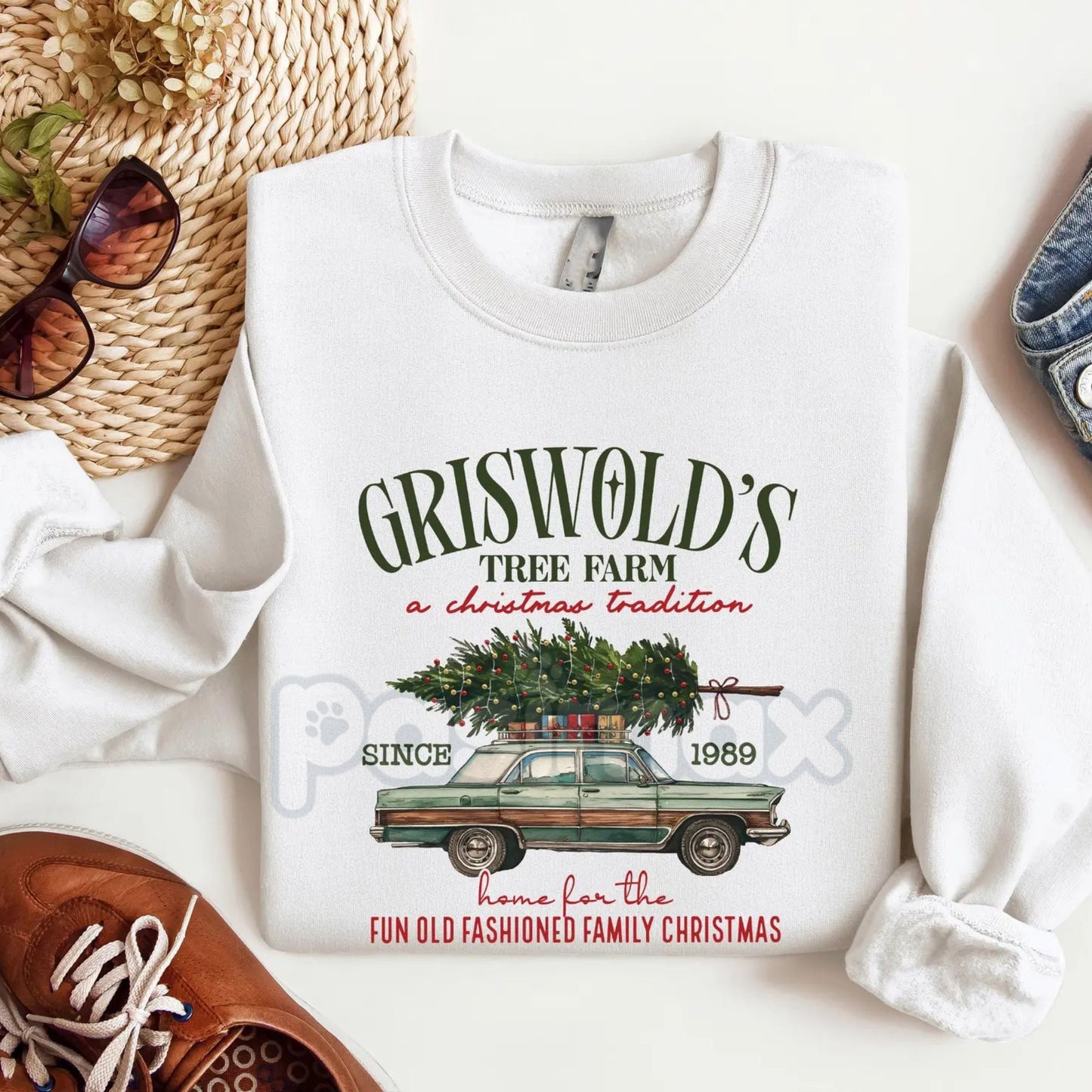 The Griswold Christmas Tree Sweatshirt – Funny Christmas Vacation Movie Pullover