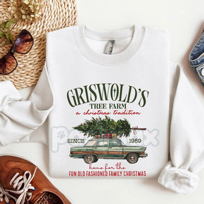 The Griswold Christmas Tree Sweatshirt – Funny Christmas Vacation Movie Pullover