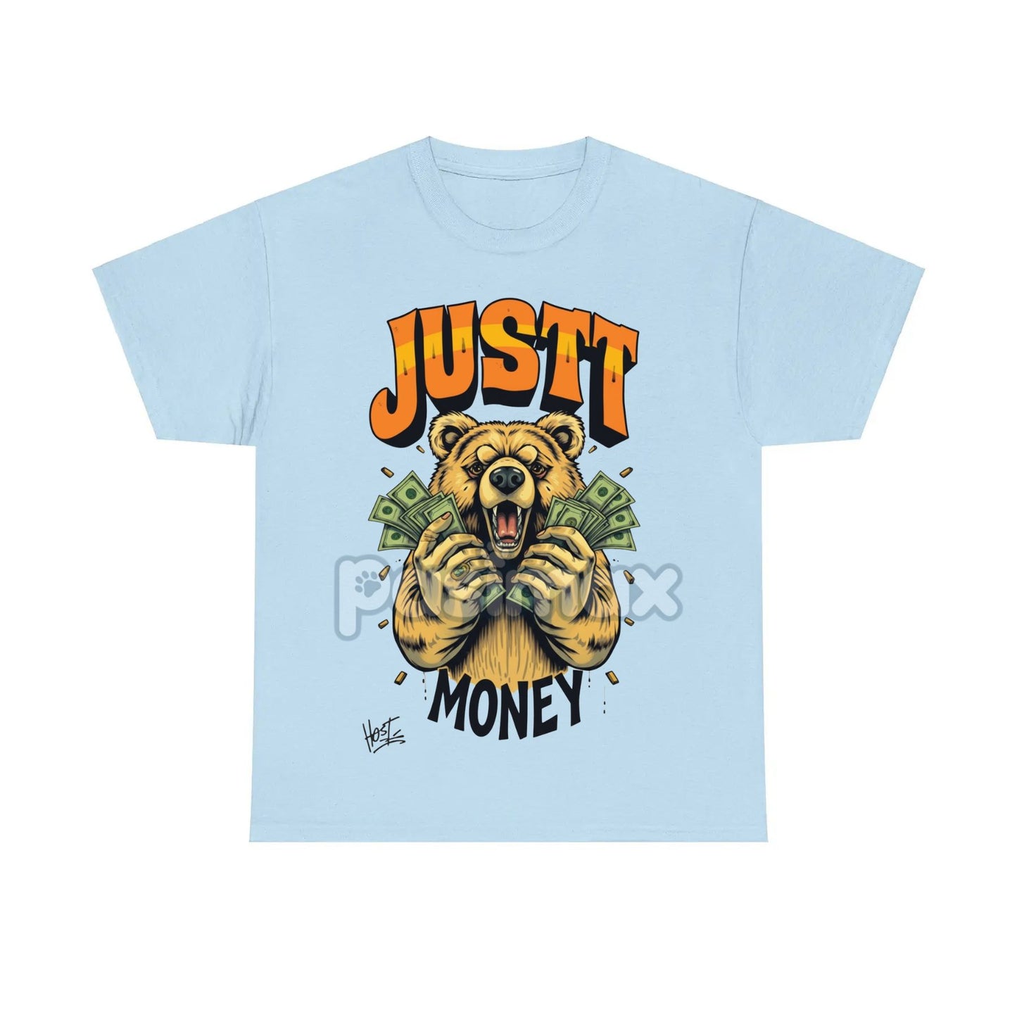 Bear Graphic Streetwear Tee - Urban Animal T-Shirt, Unisex Statement Apparel