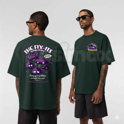 Retro 80s Sci-Fi Batteries Not Included T-Shirt – Classic Alien Unisex Cotton Graphic Tee