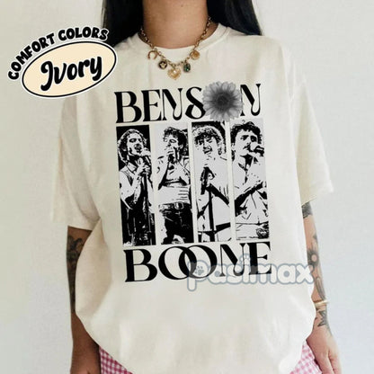 Comfort Colors Benson Boone Shirt – 'Beautiful Things' Fan Gift, Benson Boone 2025 Tour Shirt, Concert Merch