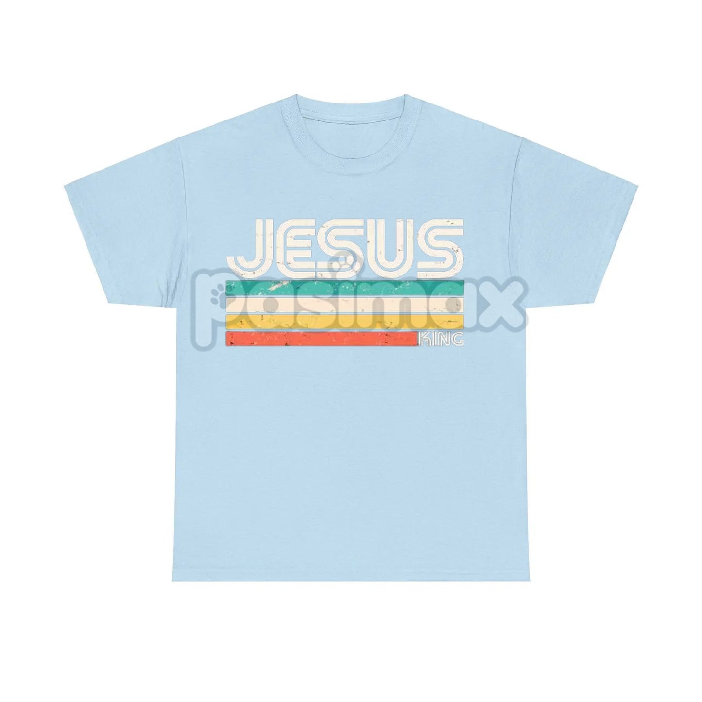 Classic Vintage Jesus Graphic Tee - Retro Faith Menswear Shirt, Timeless Statement Top