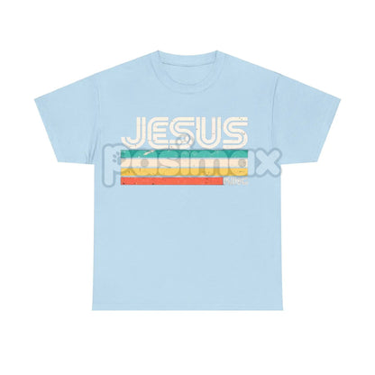 Classic Vintage Jesus Graphic Tee - Retro Faith Menswear Shirt, Timeless Statement Top