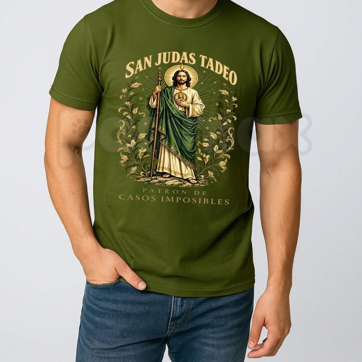 San Judas Tadeo Patron Saint of Impossible T-Shirt – Catholic Religious Graphic Tee