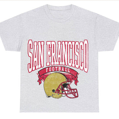 Football Fan Graphic T-Shirt - Customizable Team Apparel
