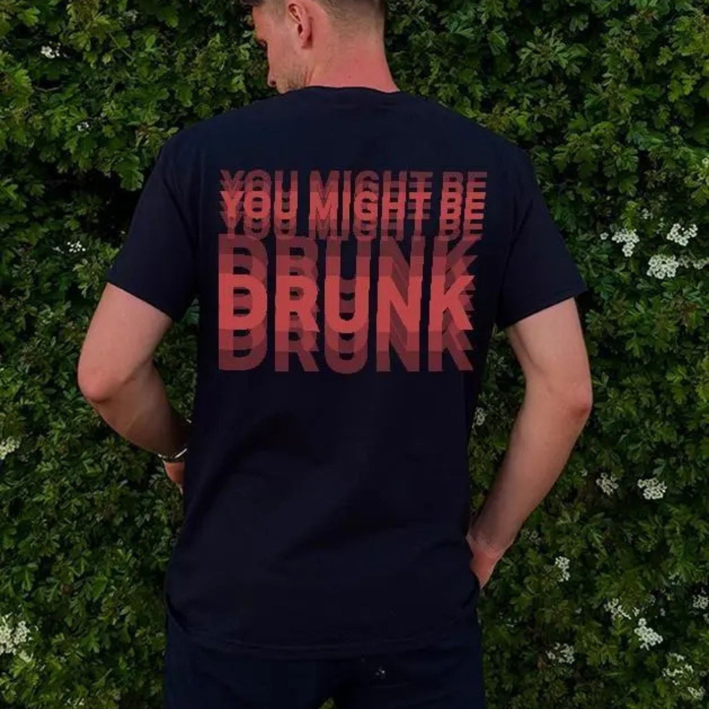 Sarcastic "You Might Be Drunk" Tee - Unisex Party Graphic Shirt, Funny Gift for Friends