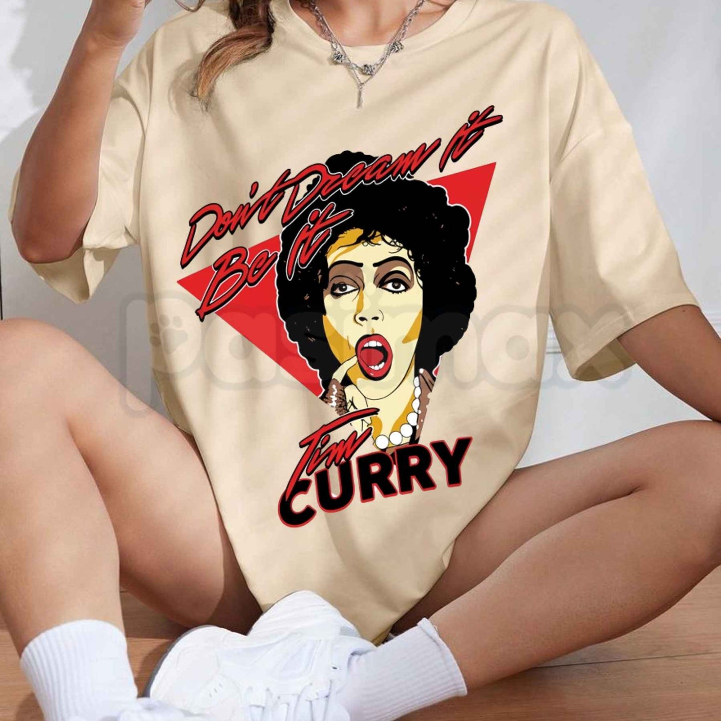 Tim Curry T-Shirt – Vintage Cult Cinema Legend Movie Unisex Cotton Graphic Tee