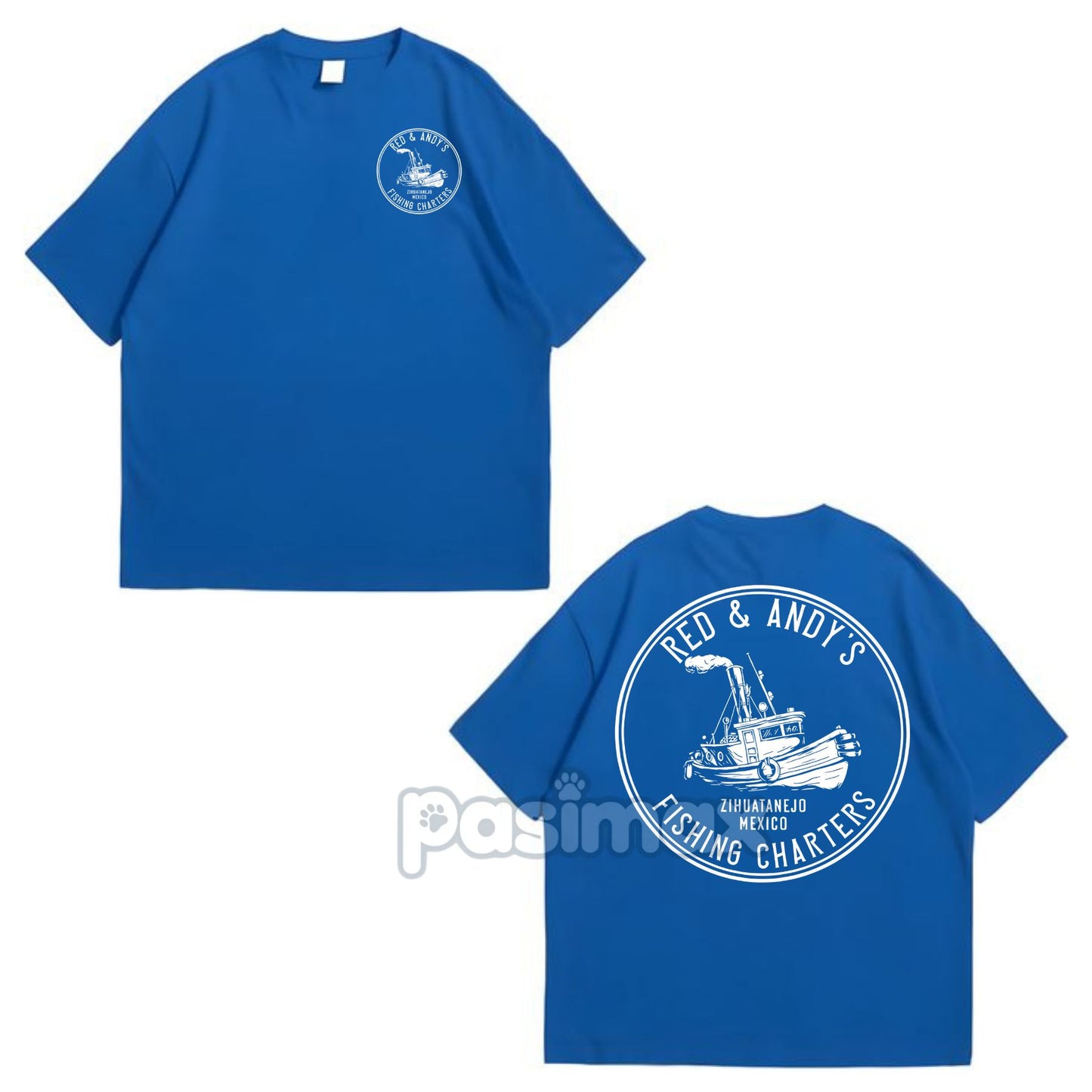 Andy and Red's Boat Repair T-Shirt - Shawshank Redemption Movie Graphic, Zihuatanejo Mexico Fan Tee