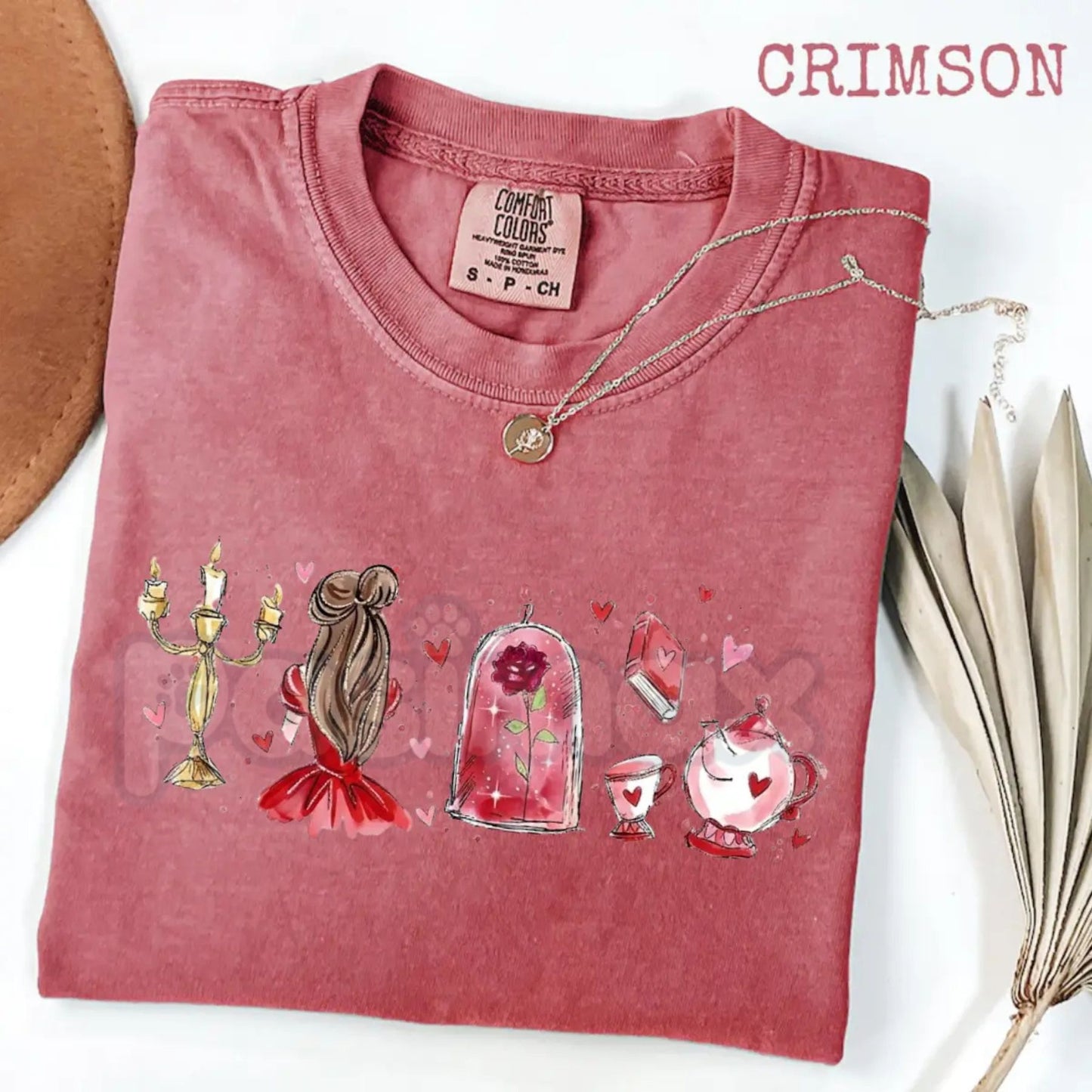 Comfort Colors® Enchanted Romance T-Shirt – Fairy Tale "Tale as Old as Time" Tee, Girly Coquette Valentine Shirt, Soft Girl Aesthetic Bookish Gift