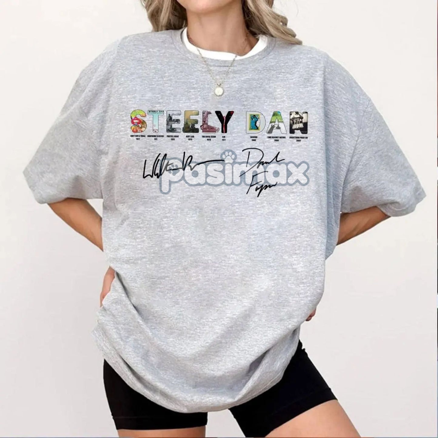 Vintage Steely Dan Rock Band T-Shirt - Retro Music Fan Apparel, Classic Band Tee