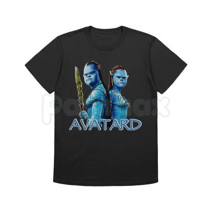 "Avatard" Funny Meme T-Shirt - Cursed Image Graphic Tee, Trending Irony Humor Shirt, Ironic Internet Culture Top, Premium Cotton Unisex Meme Apparel, Niche Online Humor Gift