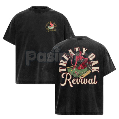 Retro Treaty Oak Revival T-Shirt – Vintage Rock Band Graphic Tee, Rock Music Lover Shirt