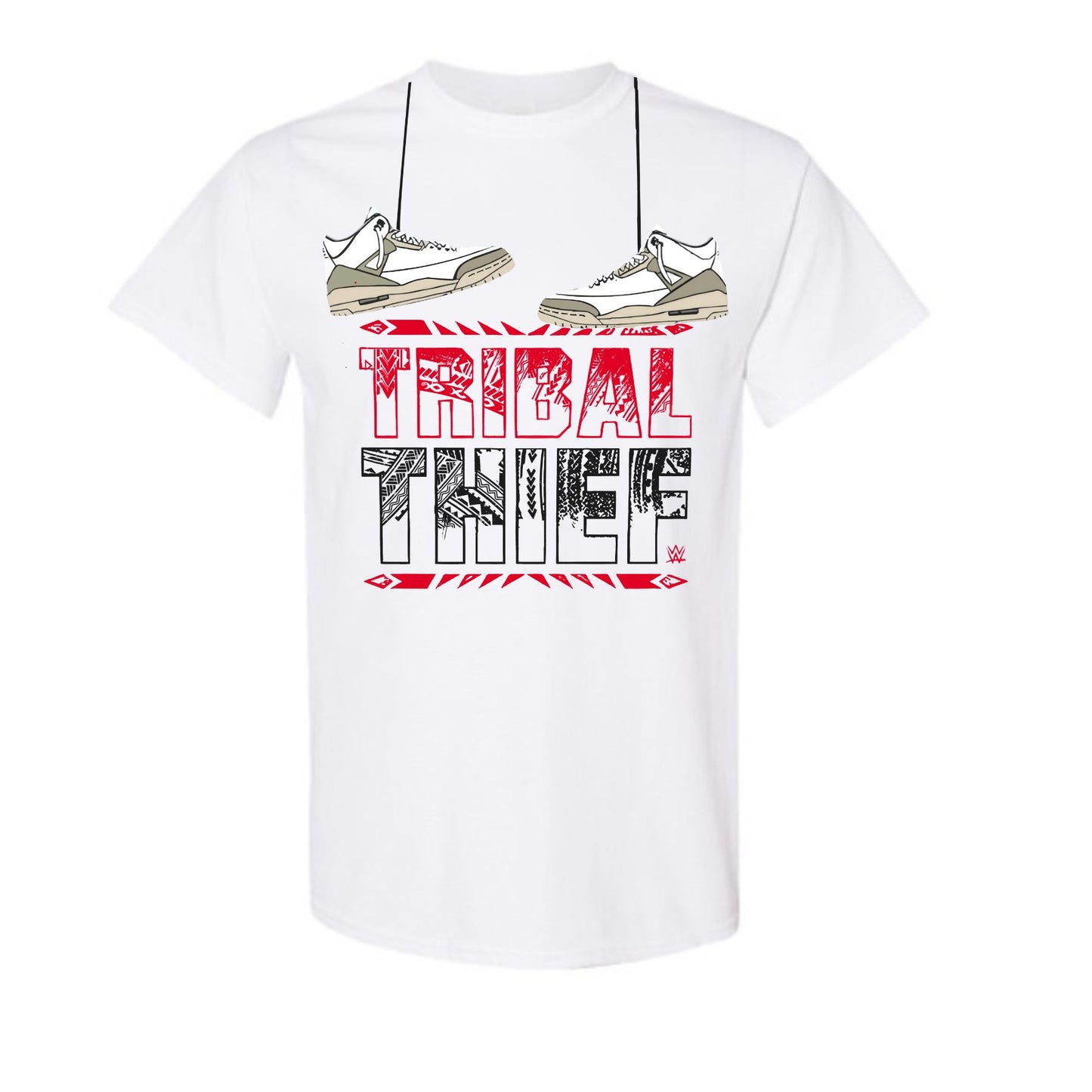 "Tribal Thief" T-Shirt - Edgy Graphic Tee, Urban Streetwear & Rogue-Inspired Apparel