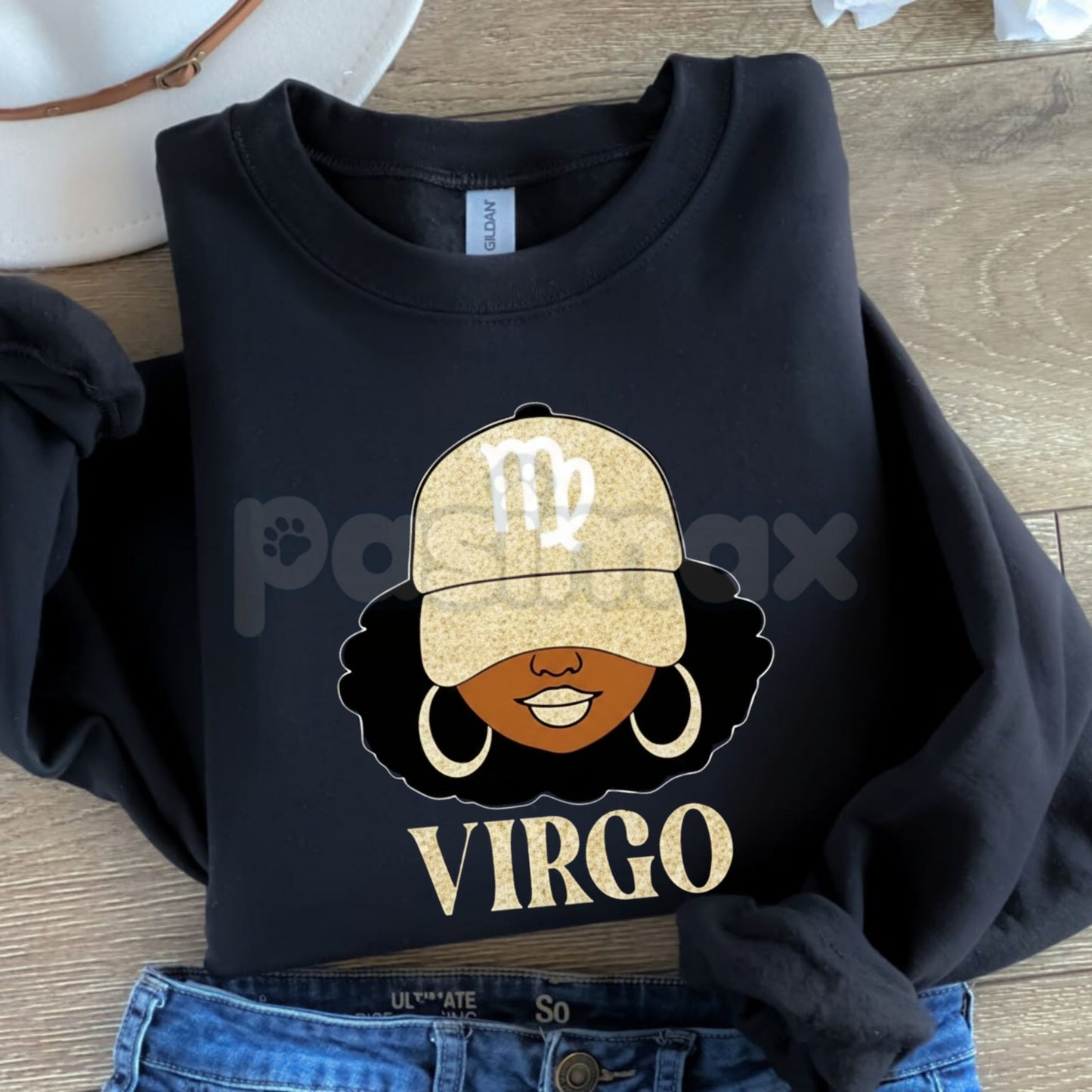 Zodiac Slay Girl Sweatshirt | Astrology Baddie Crewneck | Celestial Star Sign Jumper | Aesthetic Horoscope Gift for Her | Trendy Spiritual Graphic Pullover