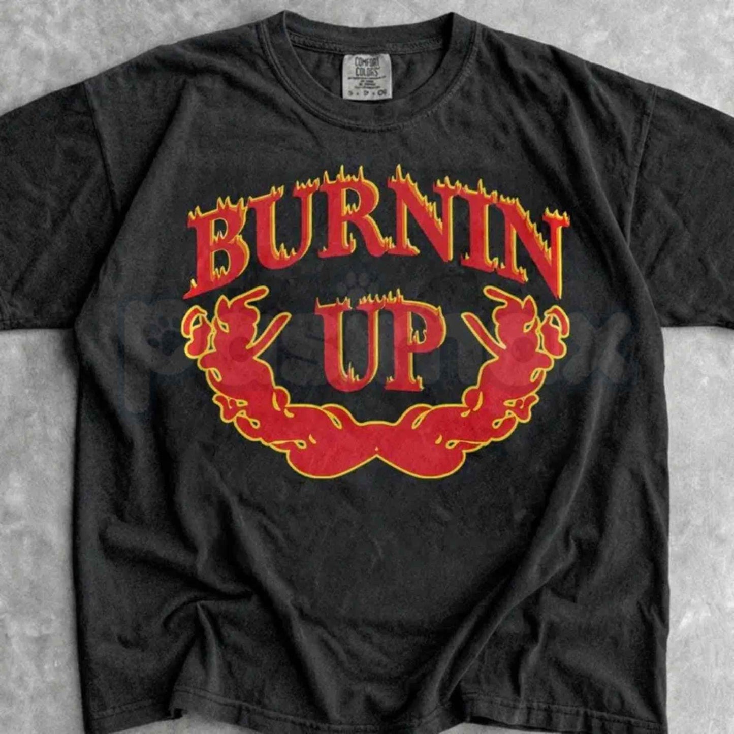 Comfort Colors® Burning Up Tour 2026 T-Shirt – "Burning Up All Over Again" Retro Concert Graphic Tee, 2000s Pop-Rock Fan Unisex Top