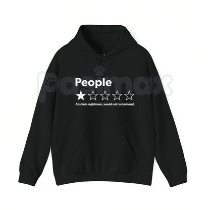 People Absolute Nightmare Shirt – Funny Sarcastic Review Hoodie & Introvert Humor Sweatshirt