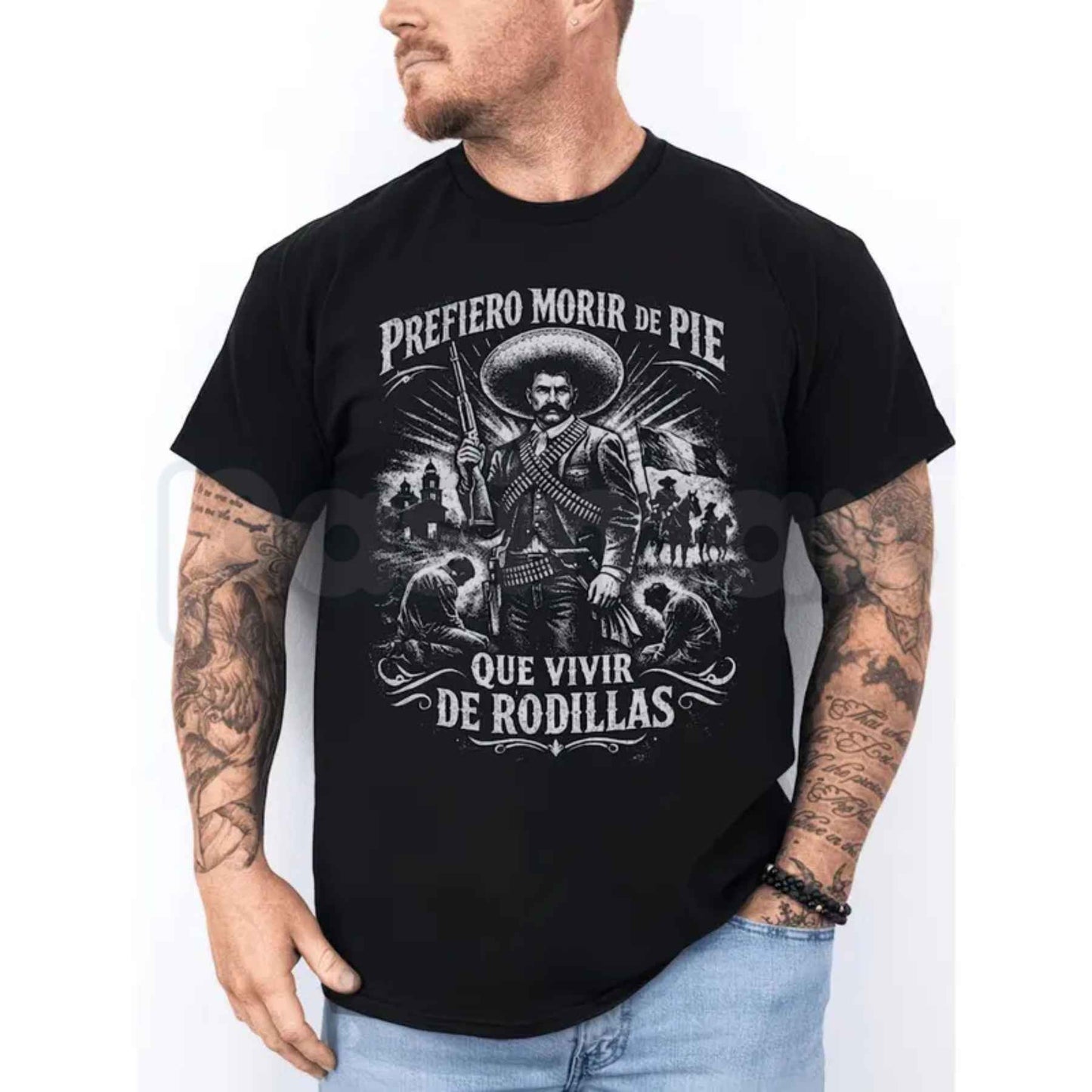 Historical Icon Emiliano Zapata T-Shirt – Mexican Revolution Hero Unisex Cotton Tee
