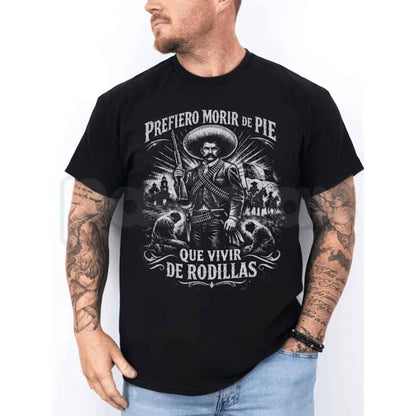 Historical Icon Emiliano Zapata T-Shirt – Mexican Revolution Hero Unisex Cotton Tee