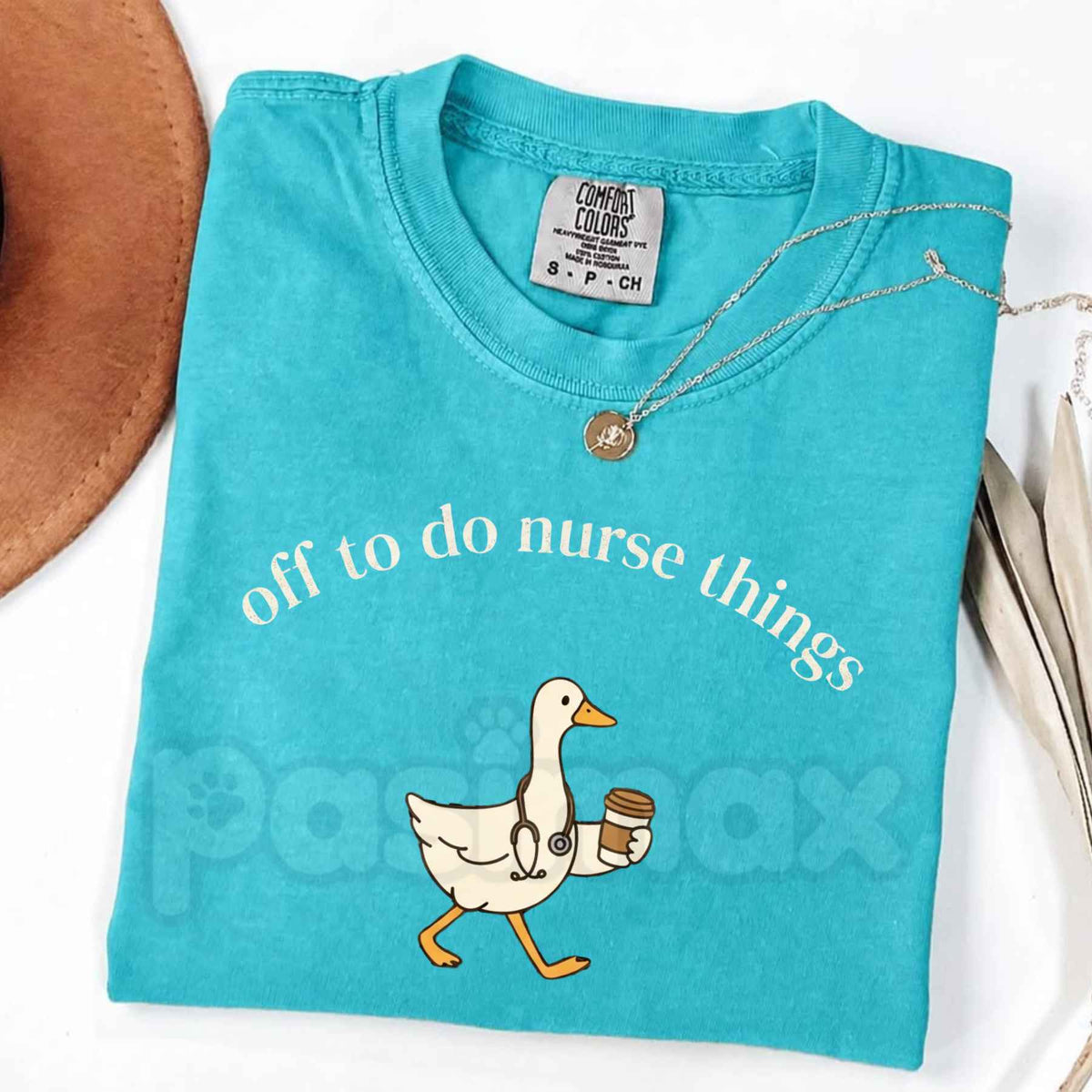 Comfort Colors® Off To Do Nurse Things T-Shirt – Funny Nursing Student & RN Graphic Tee, Retro Medical Unisex Top & Gift
