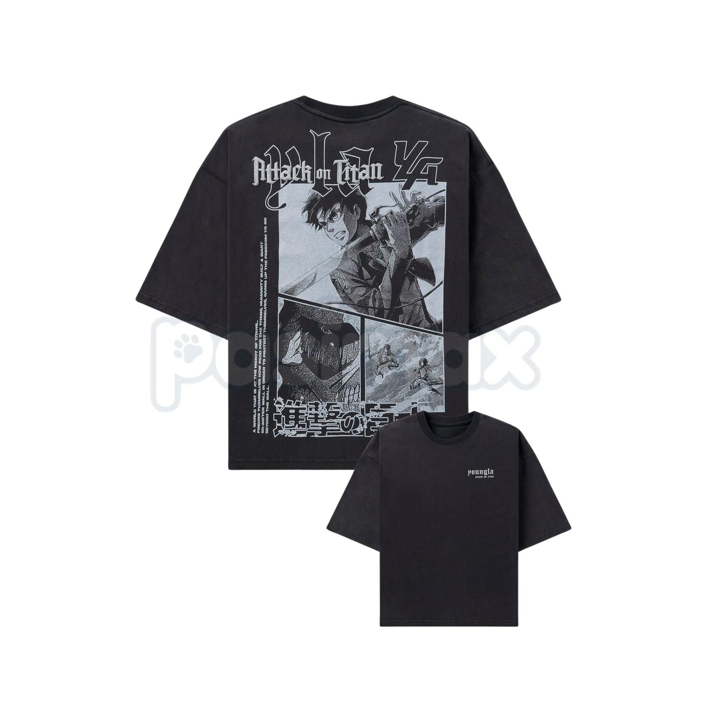 Attack on Titan Anime T-Shirt (Shiganshina) - Titans Horror Graphic Tee, Themed AOT Fan Apparel, Freedom Seeker Gift