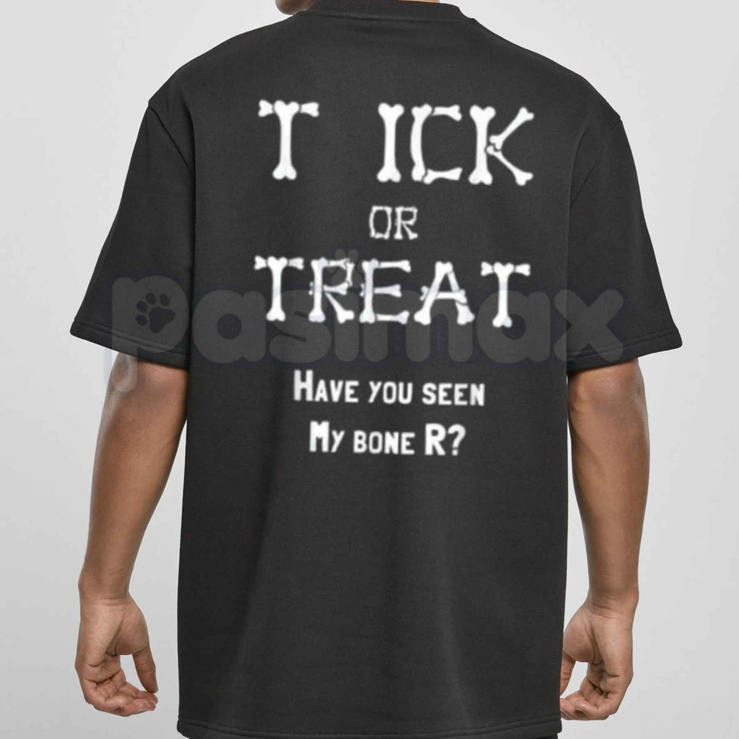 Tick Or Treat Halloween T-Shirt – Funny Bug & Blood Sucker Unisex Cotton Graphic Tee