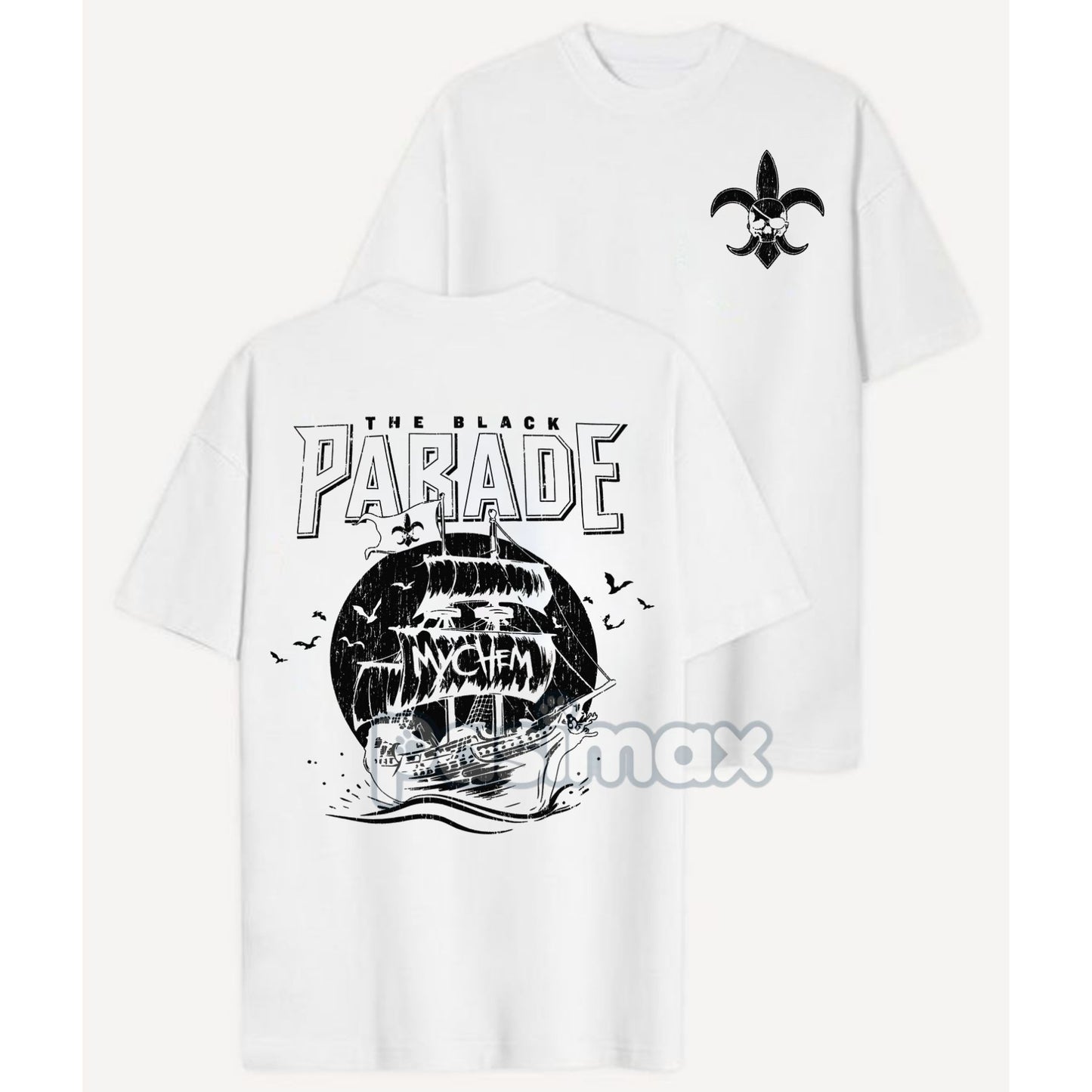 Official My Chemical Romance Black Parade 2025 Tour T-Shirt - MCR Florida Fan Merch