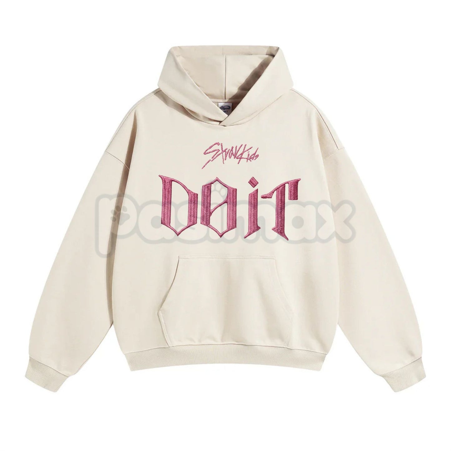 "DO IT STRAY KIDS" Embroidered Unisex Hoodie – Premium Heavy Blend K-Pop Fan Apparel