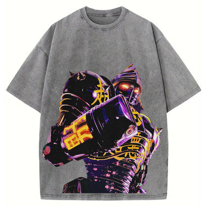 Noisy Boy T-Shirt – Real Steel Movie-Inspired Tee, Retro Robot Boxing Graphic