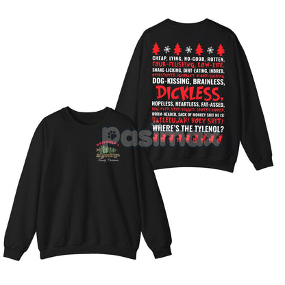 Dickless Griswold Christmas Sweatshirt – Funny National Lampoon's Movie Top
