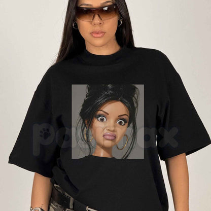Stank Face Doll Girl Meme T-Shirt – Funny Sarcastic Attitude Women's Graphic Tee