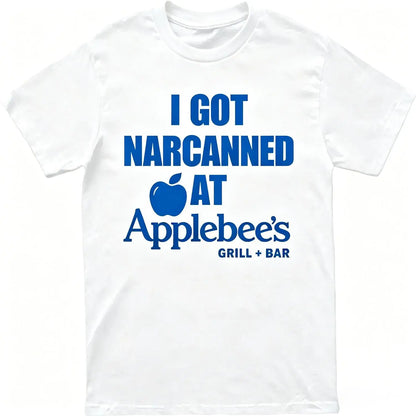 "I Got Narcanned At Applebee's" T-Shirt – Funny Gen Z Absurdist Graphic Tee