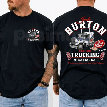Vintage Jack Burton Pork-Chop Express T-Shirt – Big Trouble in Little China Cult Movie Graphic Apparel