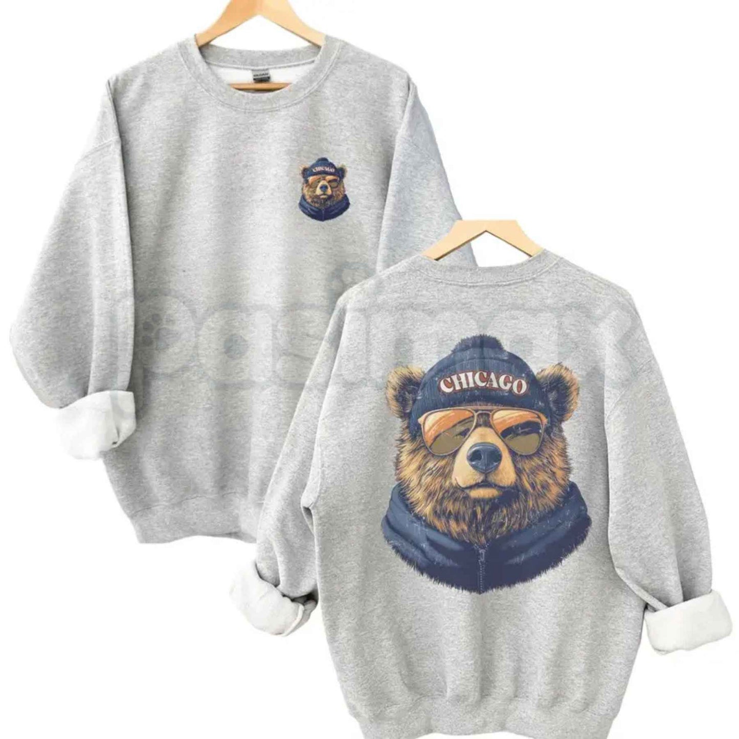 Vintage Spirit Animal Football Sweatshirt | Game Day City Pullover