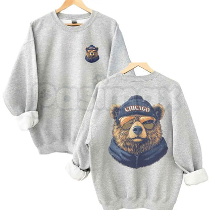 Vintage Spirit Animal Football Sweatshirt | Game Day City Pullover