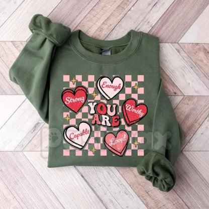 Cute Teacher Valentine Sweatshirt | Retro Heart Teacher Crewneck | Back to School Teacher Shirt | Elementary Teacher Valentine Gift | Groovy Heart Educator Jumper | Pre-K Kindergarten Teacher Pullover