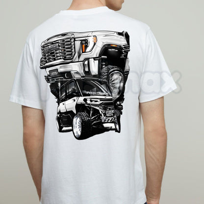 Denali Off-Road T-Shirt – Alaskan Wilderness Mountain Truck Outdoor Graphic Tee