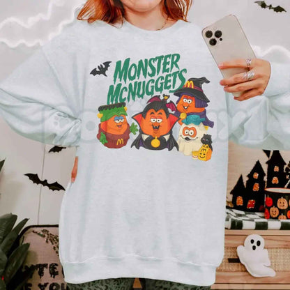 Vintage Halloween Nuggets Sweatshirt | 90s Monster Nuggets Shirt