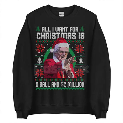 Baby Billy Freeman 'Running in the Halls' Christmas Sweatshirt | Righteous Gemstones Musical Moments Jumper | Ironic Holiday Fan Gear