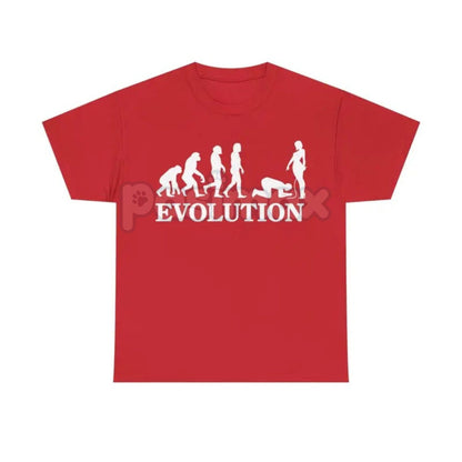 "Evolution Simp" Funny Graphic T-Shirt - Absurdist Meme Culture Unisex Cotton Tee, Ironic Statement Shirt