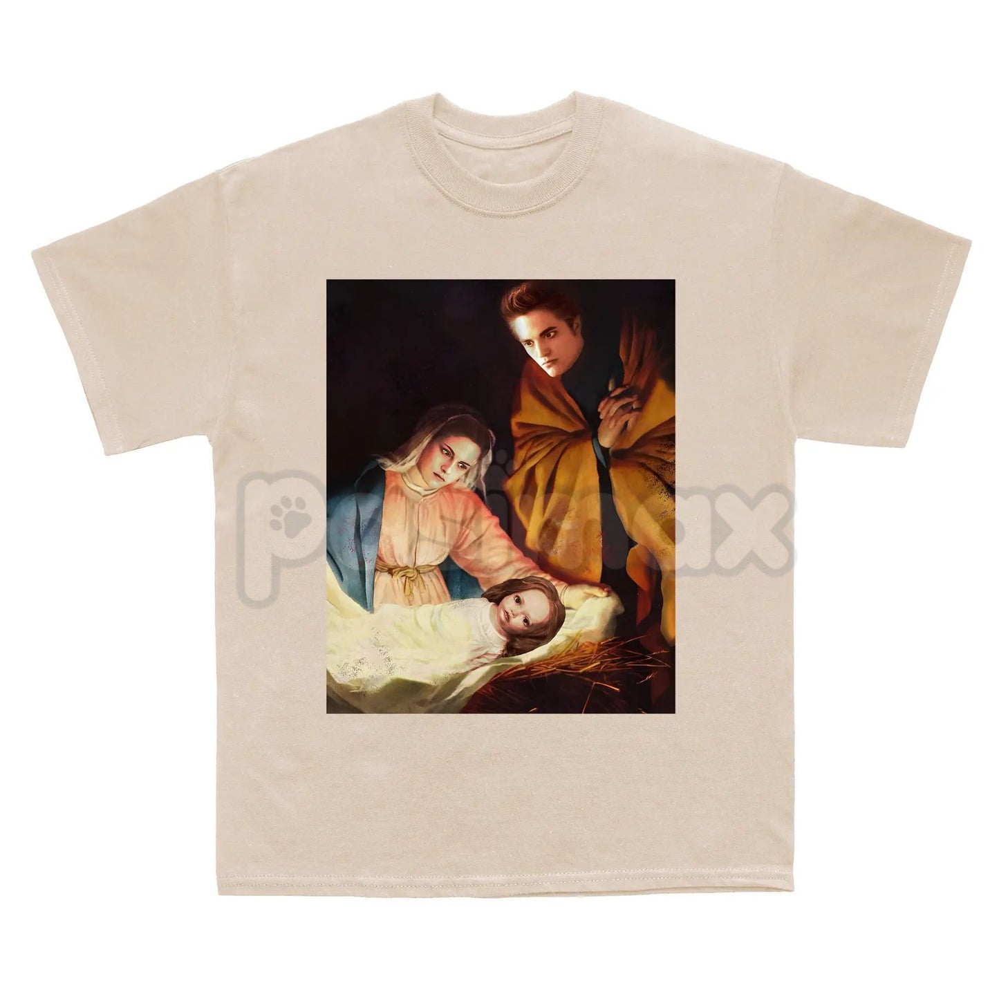 Twilight Christmas Tee - Vintage Retro 90's Fans Homage T-shirt, Funny Holiday Forks Merch, Gift For Women and Men