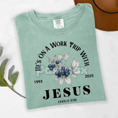 Charlie & Erika Kirk Memorial Shirt – Widow Battlecry Motivational Tee, Comfort Colors® Tribute Shirt, Strength & Resilience Gift