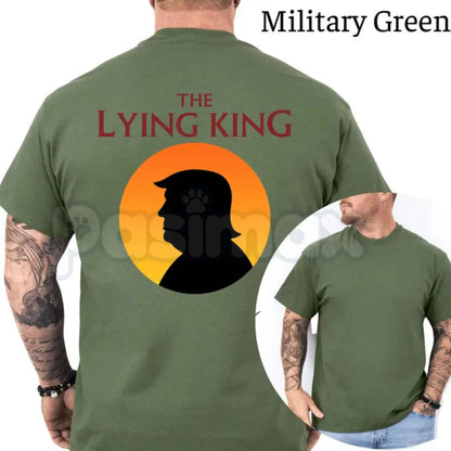 The Lying King T-Shirt – Funny Political Parody Unisex Cotton Graphic Tee