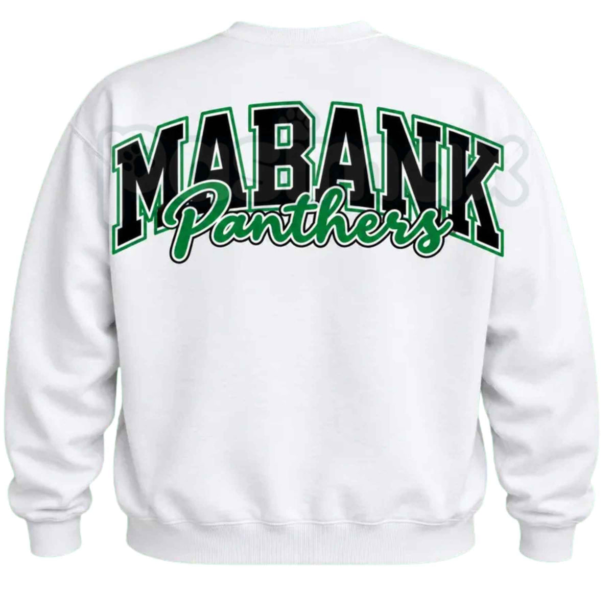 Personalized Trendy Back Print Sweatshirt | Custom Graphic Aesthetic Crewneck