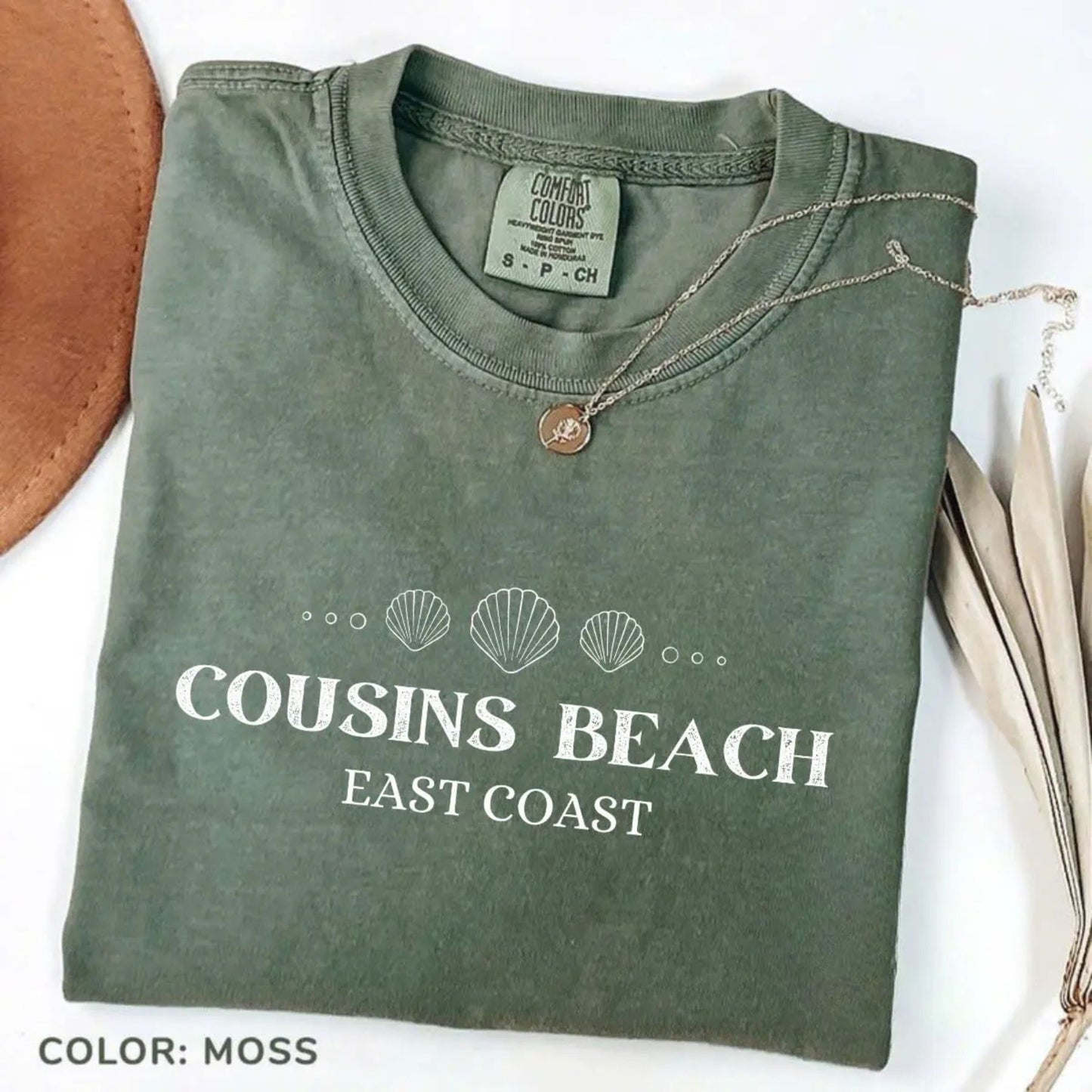 Comfort Colors Cousins Beach Fan Tee – The Summer I Turned Pretty Merch, Vintage Beachy Graphic Shirt, TSITP TV Show Fan Gift