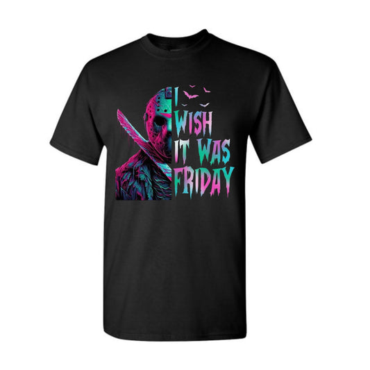 Horror Characters Movie T-Shirt - Scary Clown & Monster Graphic Tee, Halloween Womenswear