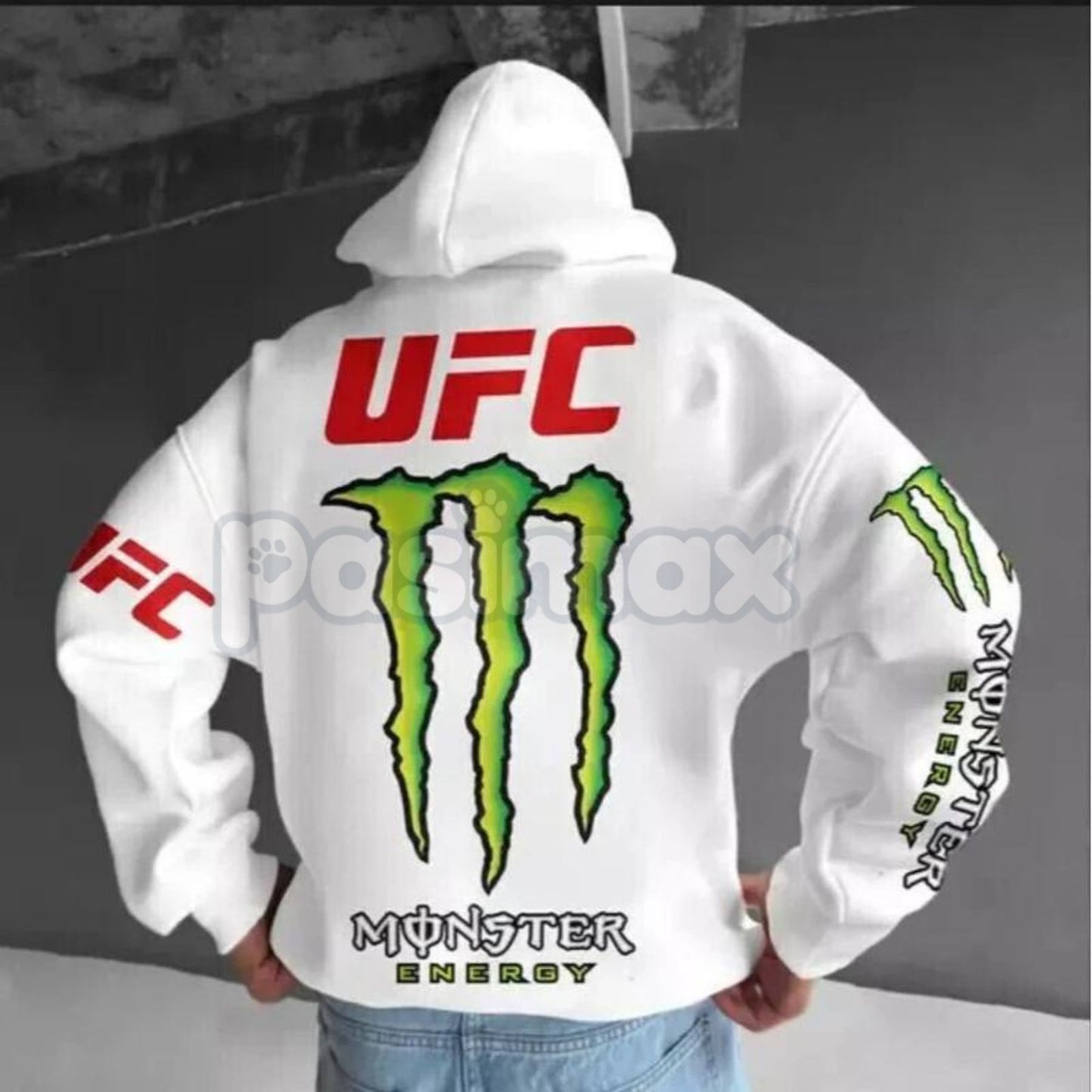 Monster Energy Claw Streetwear Hoodie – Oversized Graphic Pullover, Iconic Energy Drink Merch, Unisex