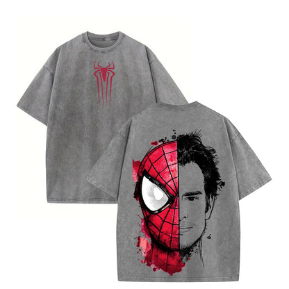The Dark Style Trio Spidey No Way Home T-Shirt – Casual Crewneck Soft Graphic Tee for Men